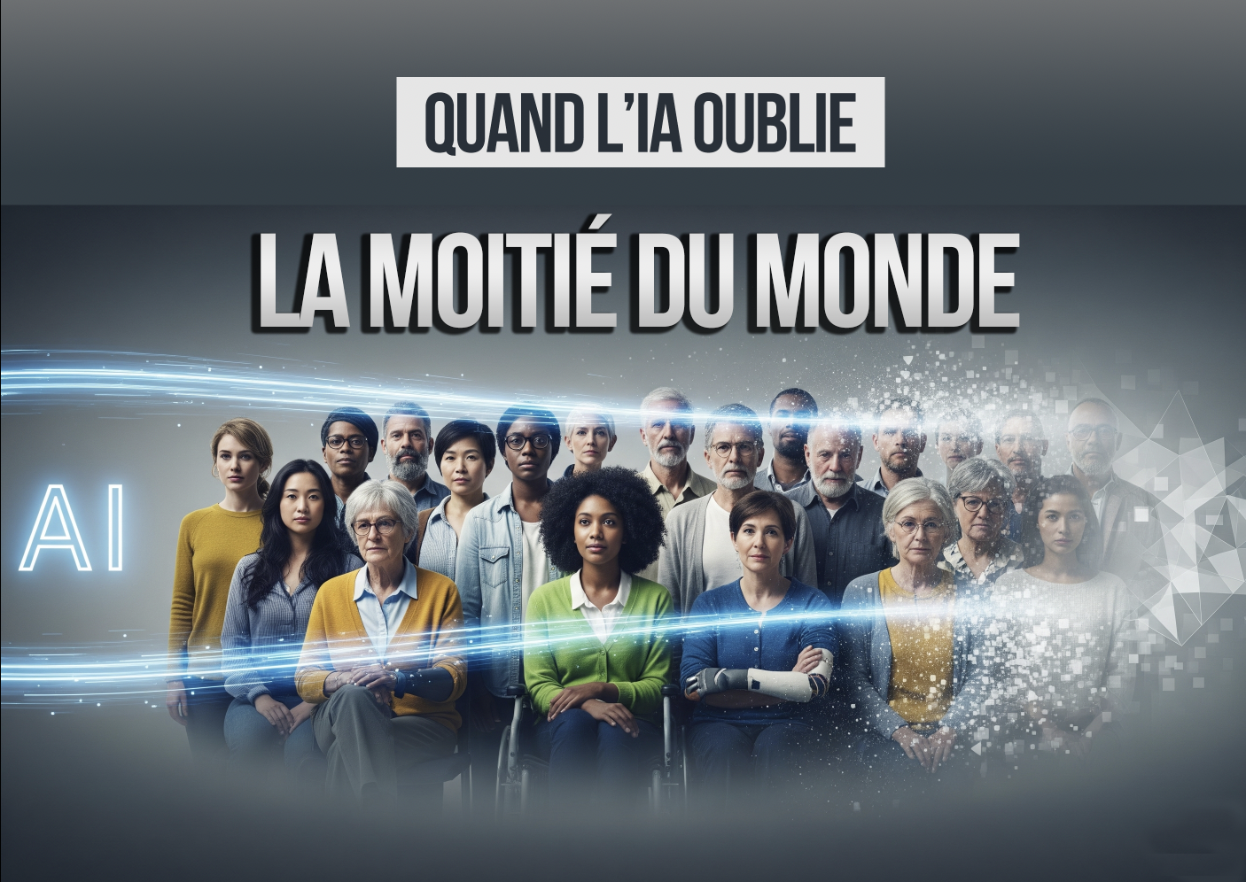 Biais algorithmiques : quand l’IA générative oublie la moitié du monde !