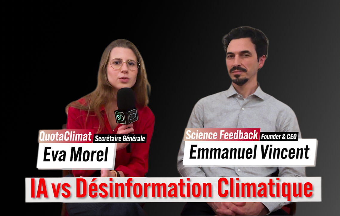 Désinformation climatique : quand la Tech for Good arme la vérité face à l'opinion