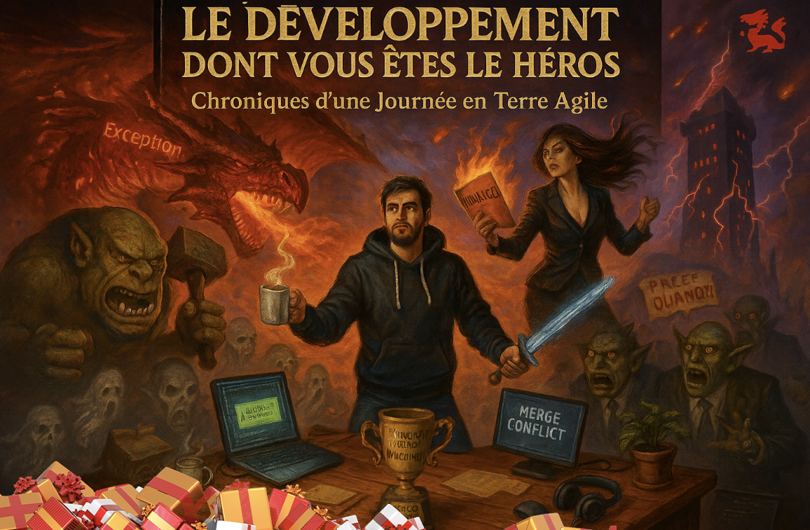 Le développement dont vous êtes le héros : chroniques d’une journée en terre agile
