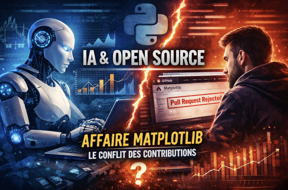 Qui est responsable quand l’IA contribue ? Le cas Matplotlib qui bouscule l’open source